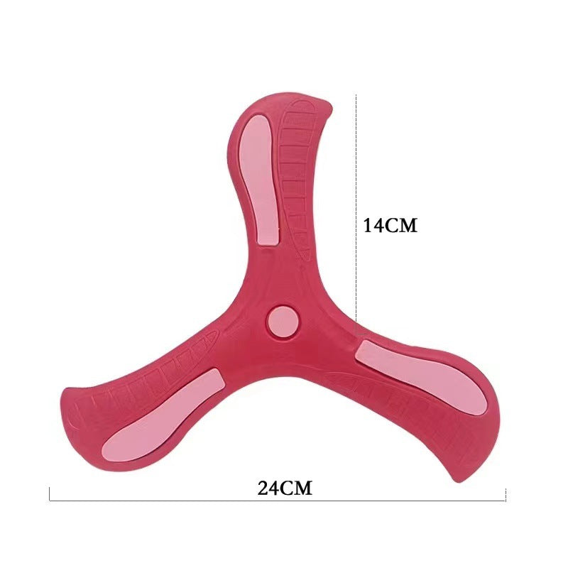 Cross-border EVA boy children's hand-throwing boomerang outdoor parent-child interactive gift boomerang toy park wholesale