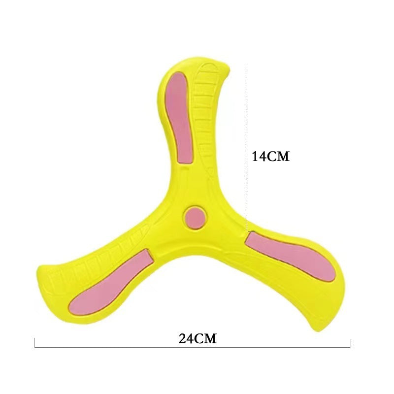 Cross-border EVA boy children's hand-throwing boomerang outdoor parent-child interactive gift boomerang toy park wholesale