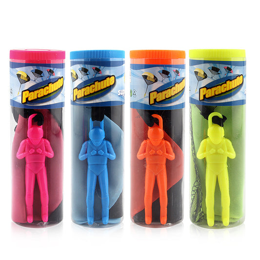 Cross-border Amazon children's hand-thrown parachute toy soldier parachute children's outdoor square kindergarten toys