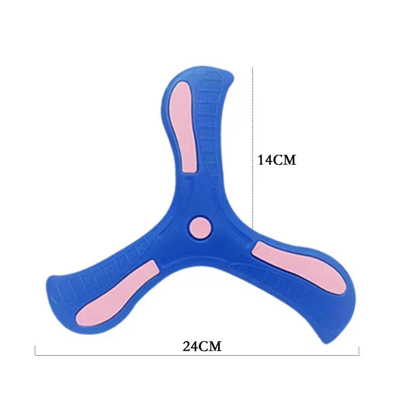 Cross-border EVA boy children's hand-throwing boomerang outdoor parent-child interactive gift boomerang toy park wholesale