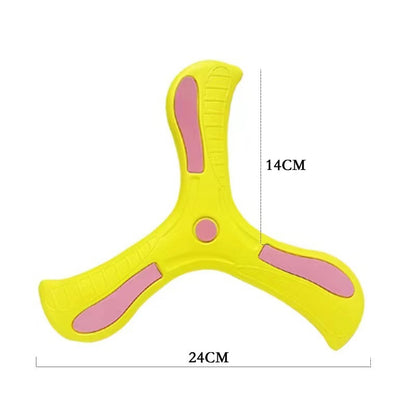 Cross-border EVA boy children's hand-throwing boomerang outdoor parent-child interactive gift boomerang toy park wholesale