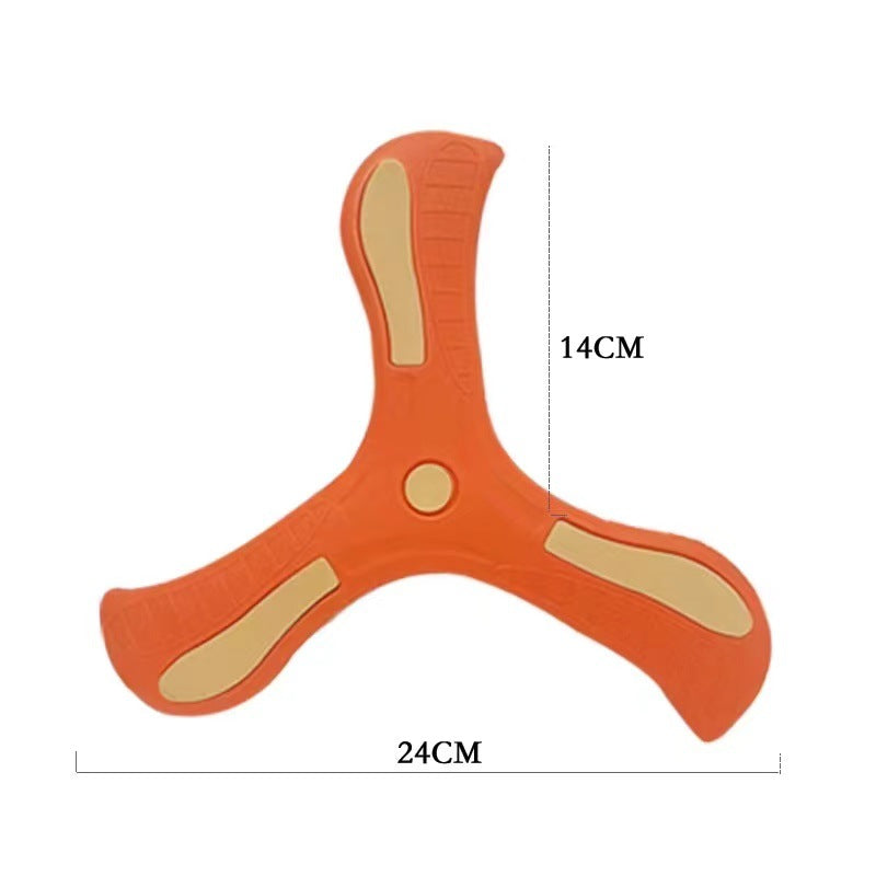 Cross-border EVA boy children's hand-throwing boomerang outdoor parent-child interactive gift boomerang toy park wholesale