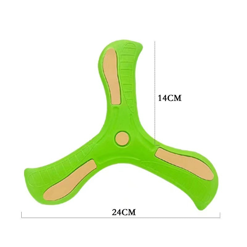Cross-border EVA boy children's hand-throwing boomerang outdoor parent-child interactive gift boomerang toy park wholesale